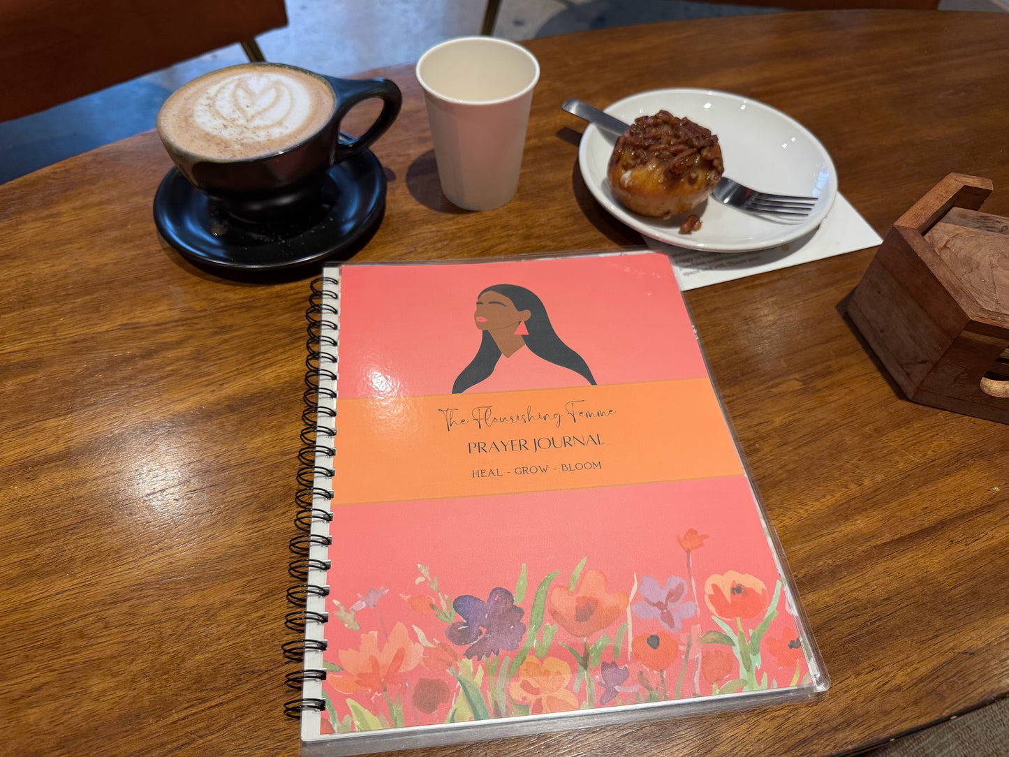 The Flourishing Femme Wildflower Prayer Journal , 100 days